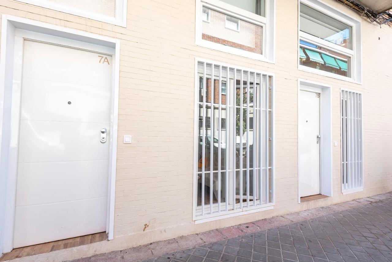 New 1 Min Metro, Cozy 1 Bed Close To Downtown, Wifi A Madrid Kültér fotó